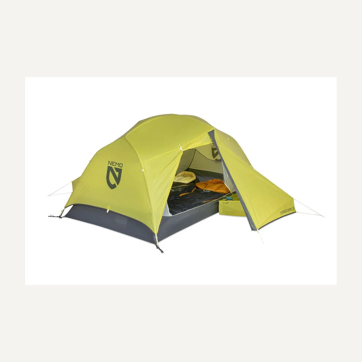 NEMO Dagger OSMO 2P green freestanding backpacking tent