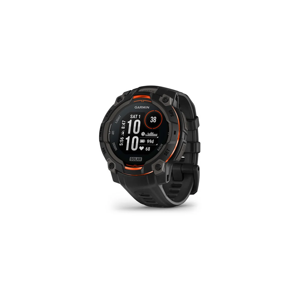 Garmin Instinct 3 Solar 45mm GPS watch