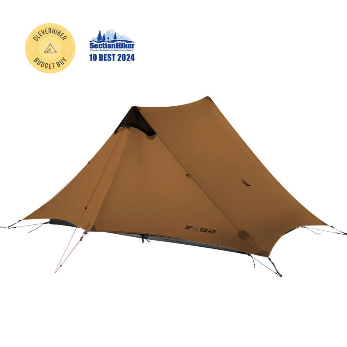 3F UL Gear Lanshan 2 trekking pole tent