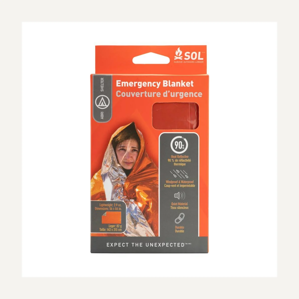 sol emergency blanket
