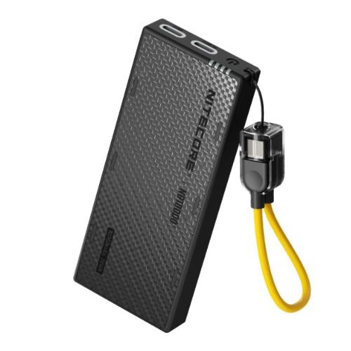 Slim carbon power bank, Thru Picks illustration