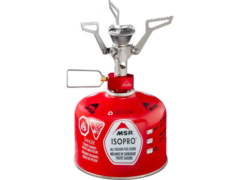 Tiny titanium canister backpacking stove, Thru Picks illustration